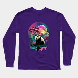 Panda Lake Long Sleeve T-Shirt